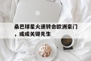 开云官方首页-桑巴球星火速转会欧洲豪门，或成关键先生